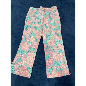 GENTLY USED LILLY PULITZER CROP PANTS